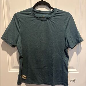 Tracksmith Teal Short Sleeve Tee